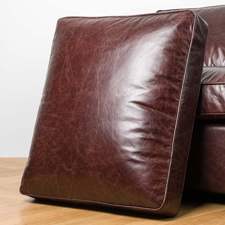 Раскладной двухместный кожаный диван-кровать Виконт Уильям Люкс Viscount William 2 Sleeper Lux Leather