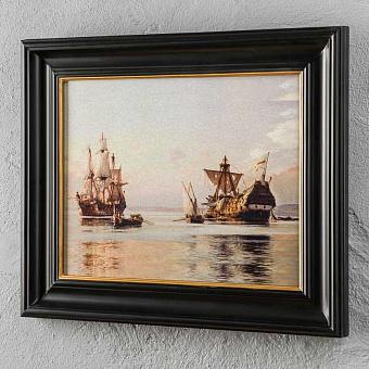 Картина Sir Francis Drake On Board The Revenge, ANTB Frame