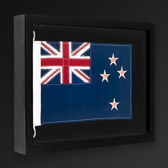 Shadow Box Flag New Zealand Mini