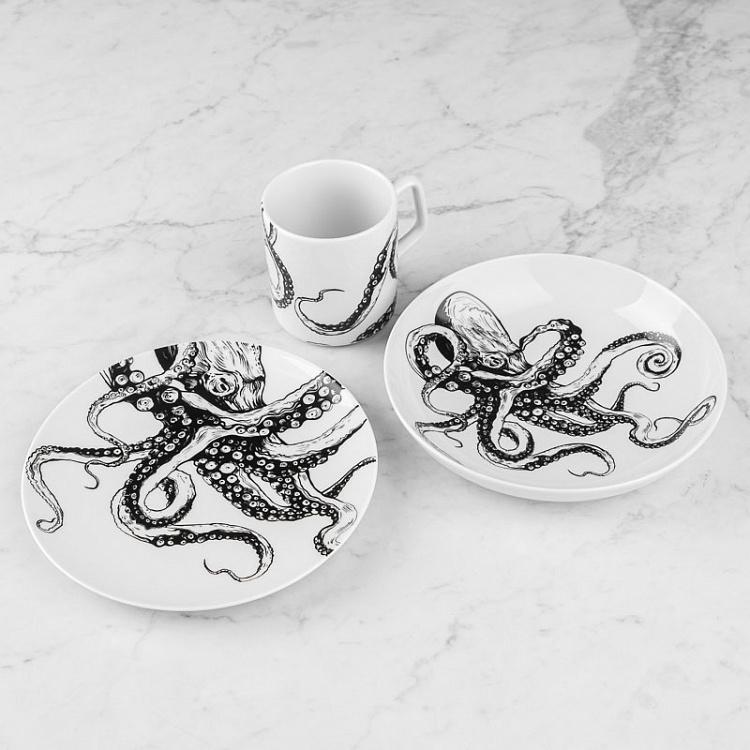 Тарелка Осьминог Octopus Plate