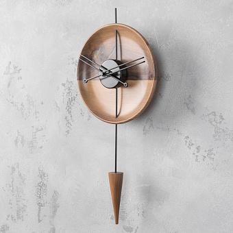 Orbit Walnut Clock