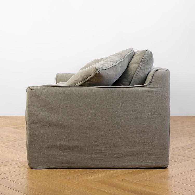 Трёхместный льняной диван Луизиана Louisiana 3 Seater Linen RM