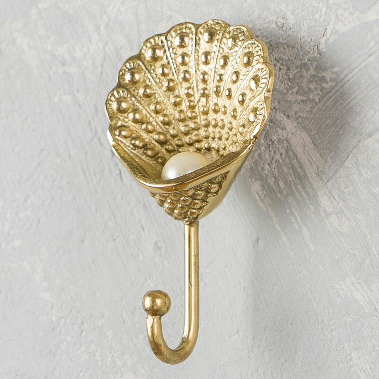 Крючок Ракушка с жемчужиной Shell Hook With Pearl