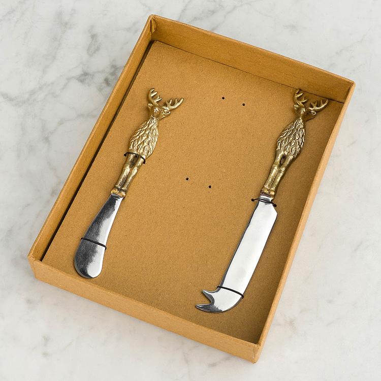 Набор из двух ножей для сыра Финляндия Set Of 2 Cheese Servers Finland