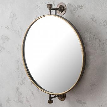 Зеркало Round Copper Swivel Wall Mirror