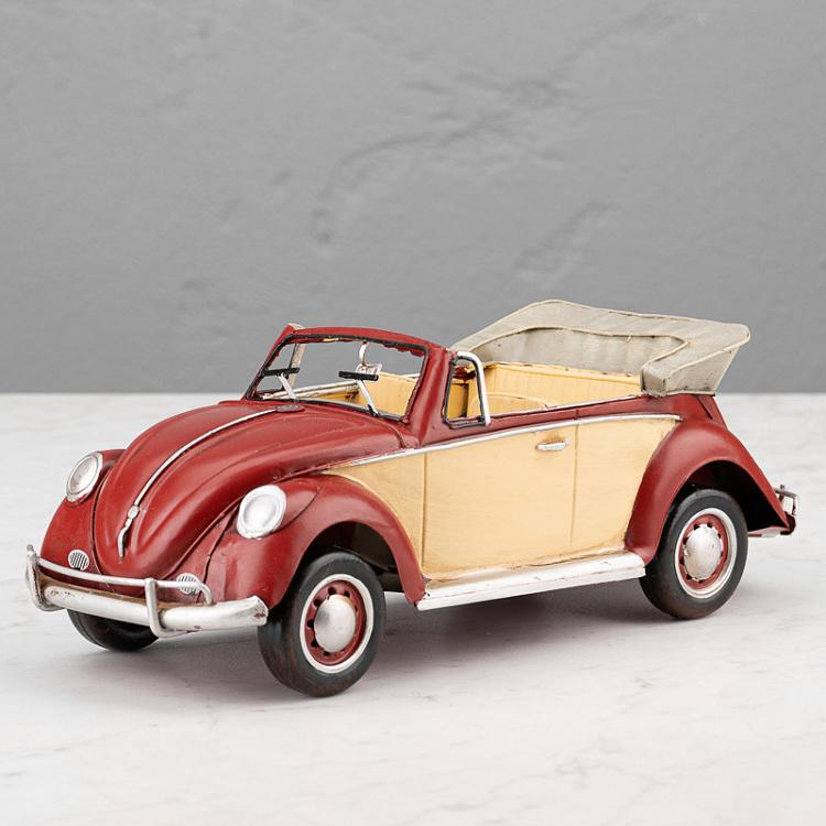 Фигурка Красный кабриолет Volkswagen Red Cabriolet