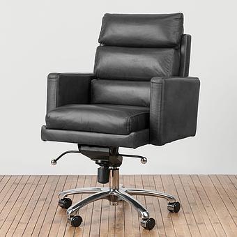 Кресло Hemingway Office Chair RM натуральная кожа Old Kaprys