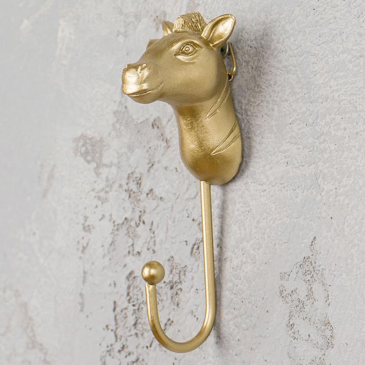 Набор из трёх золотых крючков с животными Set Of 3 Hooks Animals Gold