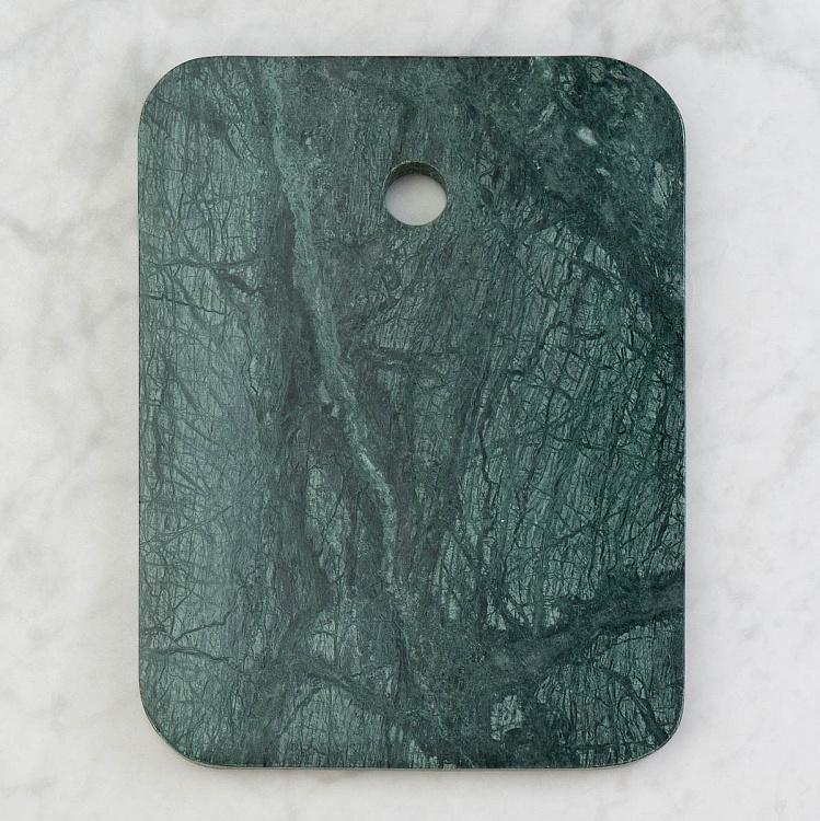 Разделочная доска из зелёного мрамора 1 Green Marble Cutting Board 1