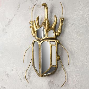 Настенное украшение Rhinoceros Beetle Wall Deco With Mirrors