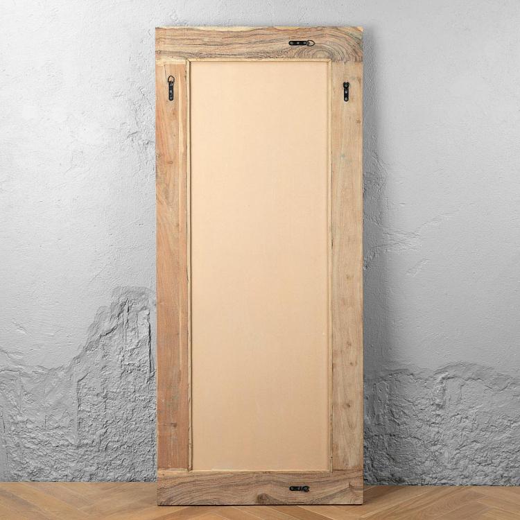 Большое зеркало из дерева манго Mango Wood Mirror Large