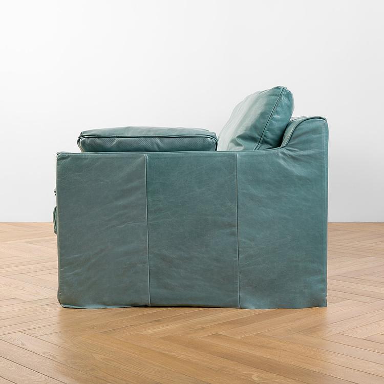 Трёхместный кожаный диван Луизиана Louisiana 3 Seater Leather RM