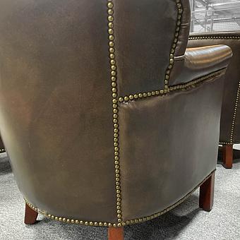 Кресло Academic Chair RM натуральная кожа Antique Master - ракурс 5