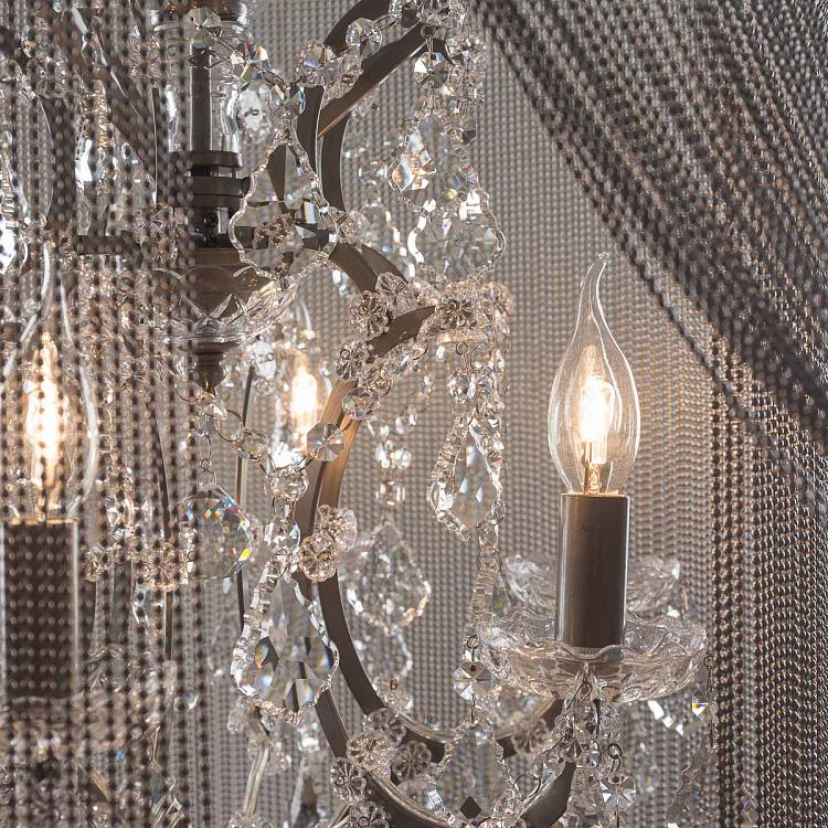 Хрустальный торшер Кольчуга Chainmail Crystal Floor Lamp