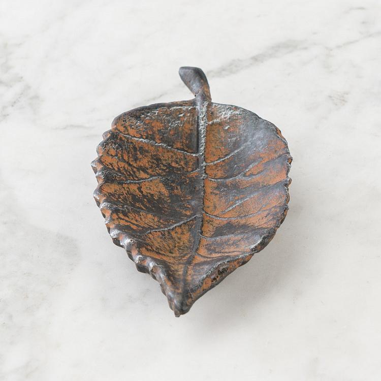 Набор из трёх подставок для мелочей Листья Set Of 3 Leaves Trinket Trays