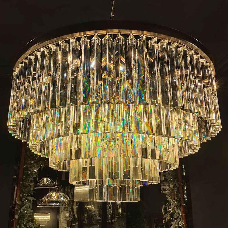 Люстра Одеон Плэйс с пятью кольцами Odeon Place Chandelier 5 Rings ML