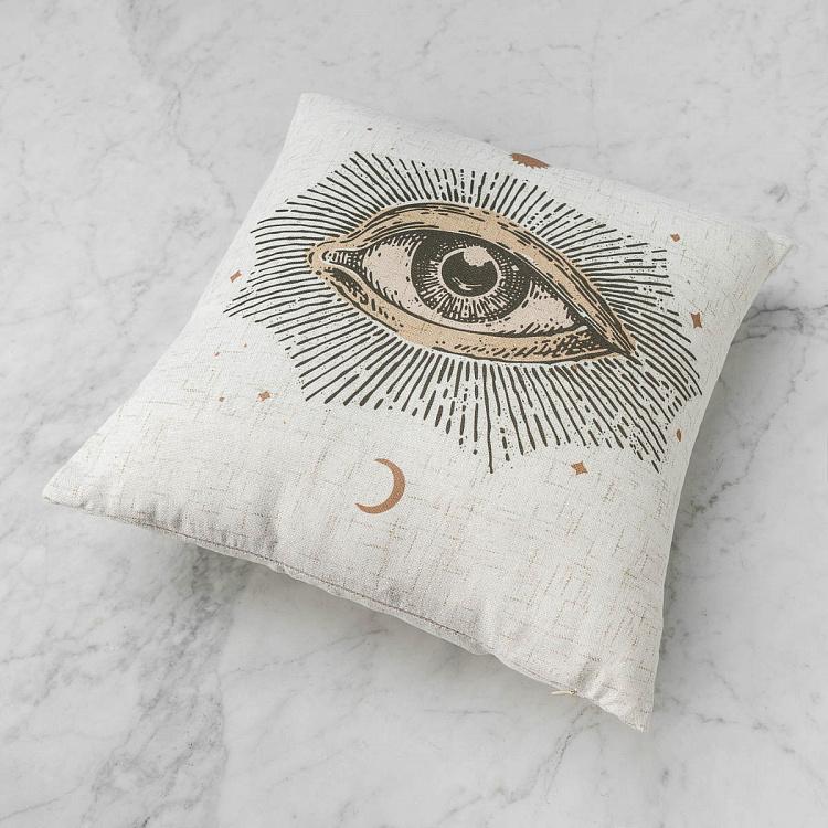 Eye Mystic Cushion Beige