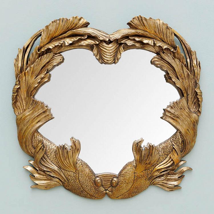 Зеркало Рыбы в форме сердца Fish Heart Mirror