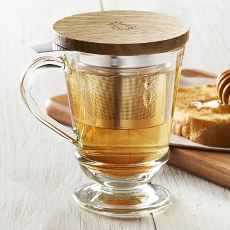 Кружка для заваривания чая Пчёлы дисконт Abeille Tea Infuser Mug discount