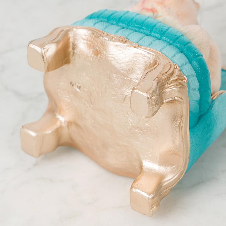 Статуэтка Pig On Armchair - ракурс 7
