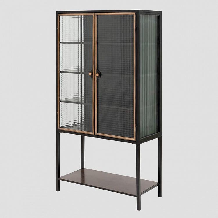 Сервант Мираж Mirage Stripped Glass Display Cabinet