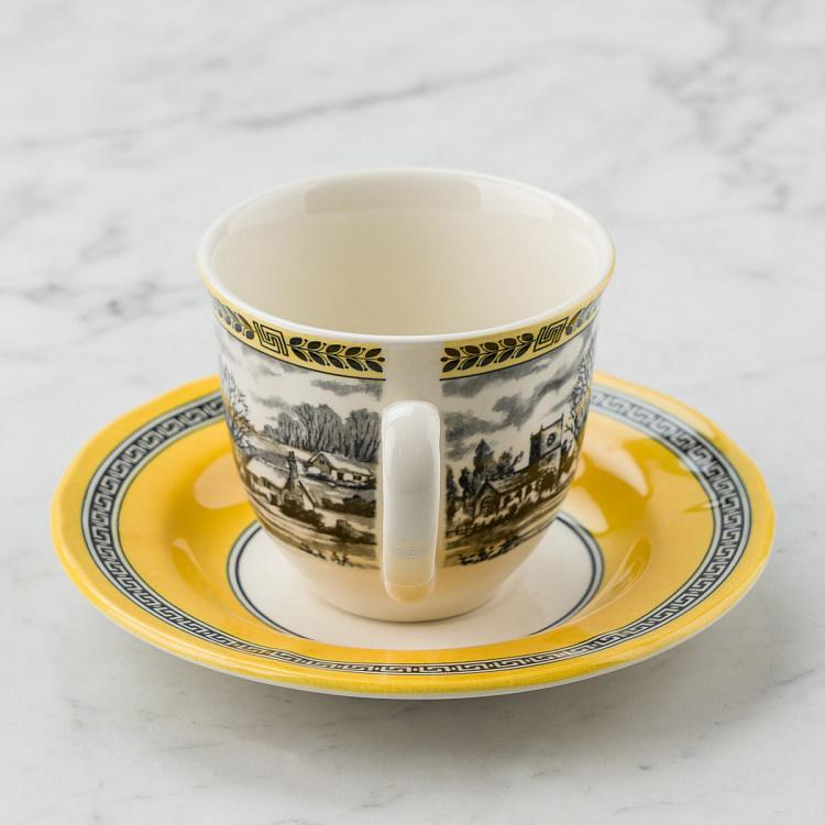 Чайная пара Безмятежный Halcyon Tea Cup And Saucer