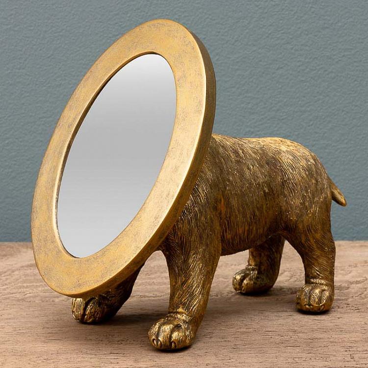 Овальное настольное зеркало Собака Woof Dog Mirror