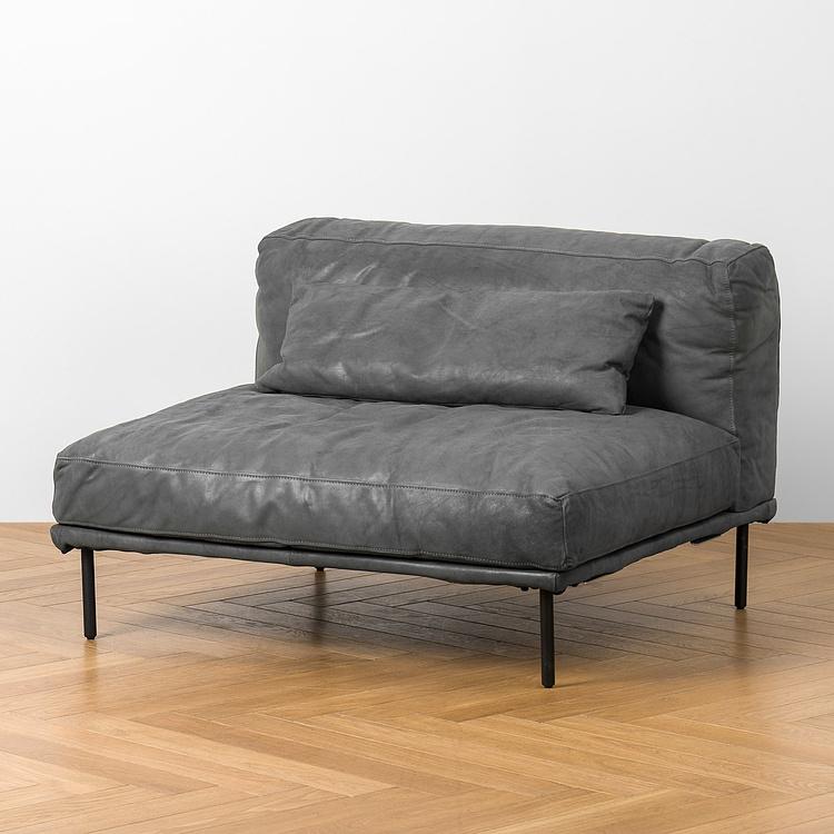 Угловой модульный кожаный диван Студио Studio Group Leather