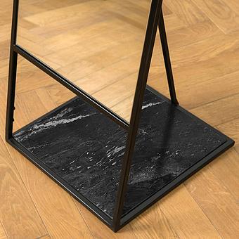 Зеркало Black Marble Base Standing Mirror