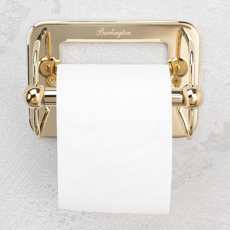 Держатель туалетной бумаги Toilet Roll Holder Gold, Burlington Home