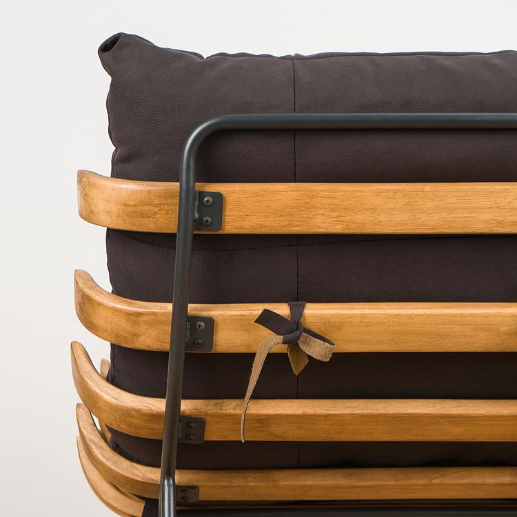 Кресло Капри Capri Armchair, Black Matt Metal RM