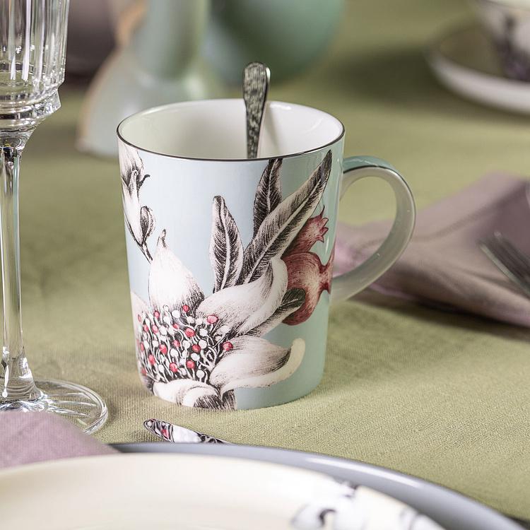 Голубая кружка с гранатом Экзо Exo Cup Pomegranate Blue