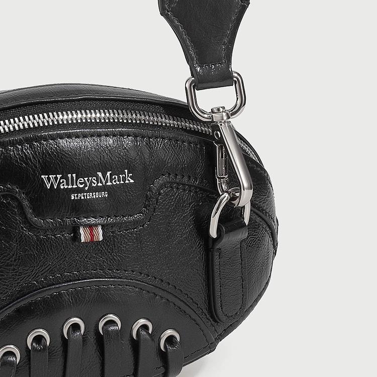 Сумка Skid Obolensky Bag натуральная кожа Bowler Black - ракурс 5