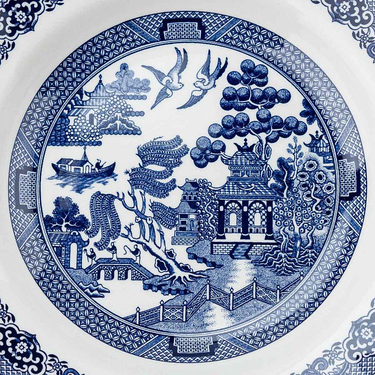 Суповая тарелка Голубая ива Blue Willow Soup Plate