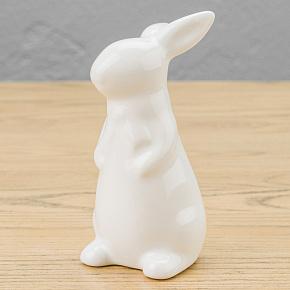 Rabbit Kid With A Bow Figurine