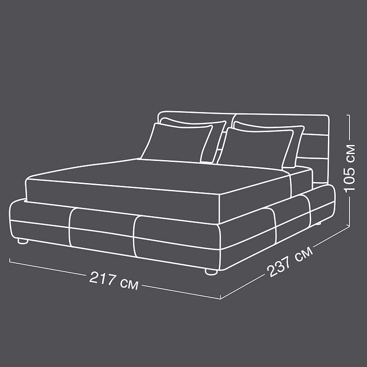 Двуспальная кровать Сахара Sahara Double Bed RM