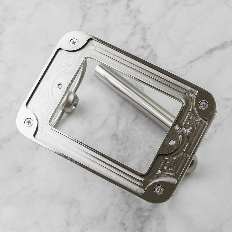 Держатель туалетной бумаги цвета матовый никель Toilet Roll Holder Brushed Nickel