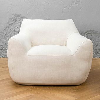 Кресло Summer Snug Chair Mark II полиэстер Faux Linen Natural - ракурс 2