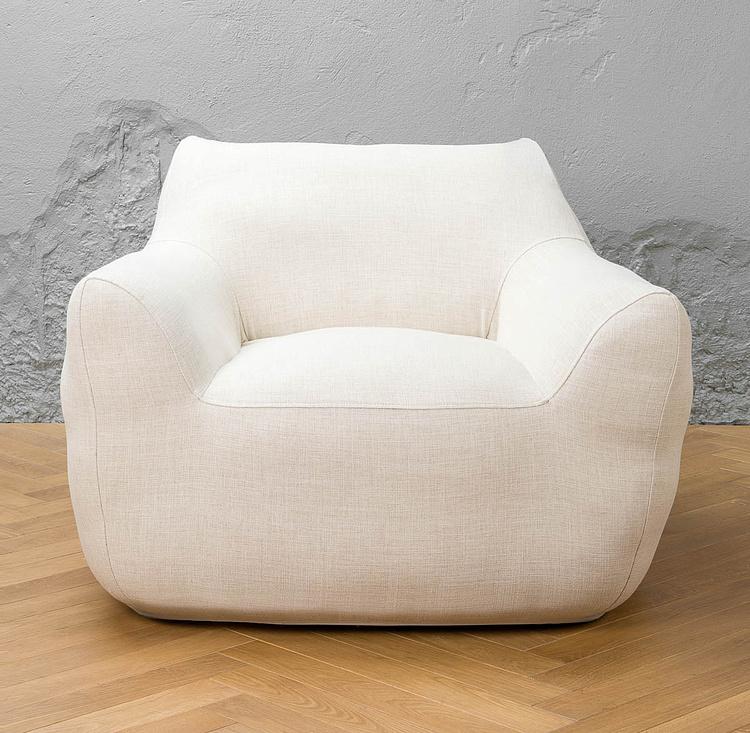 Кресло Summer Snug Chair Mark II полиэстер Faux Linen Natural - ракурс 2