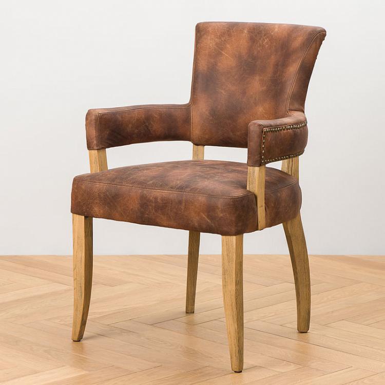 Newport Dining Chair, Oak Brown