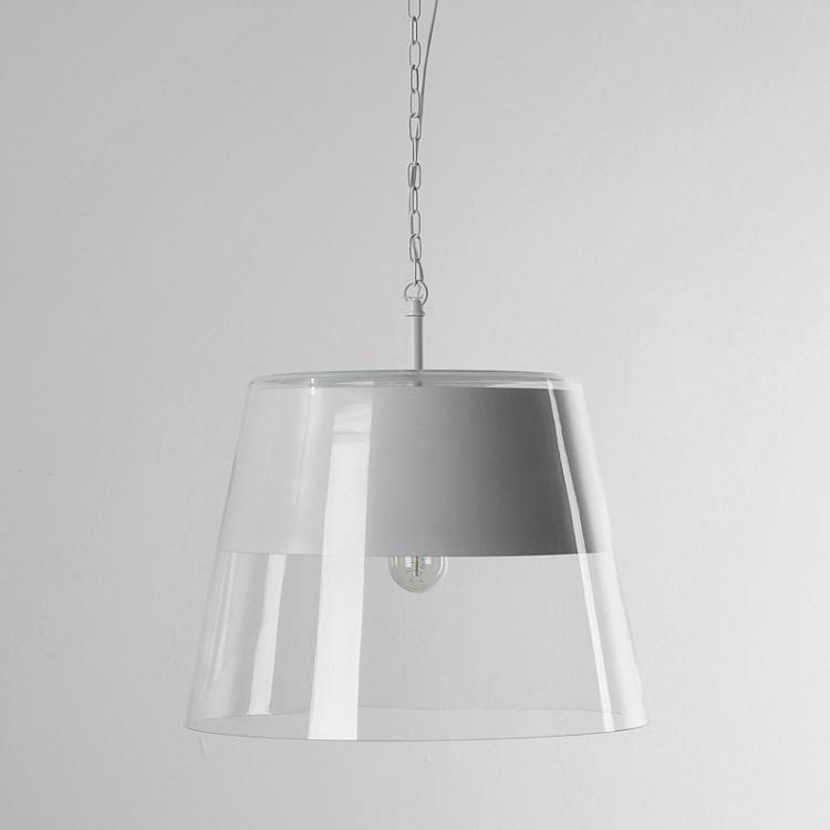 Белый подвесной светильник Киль White Hanging Lamp Kiel