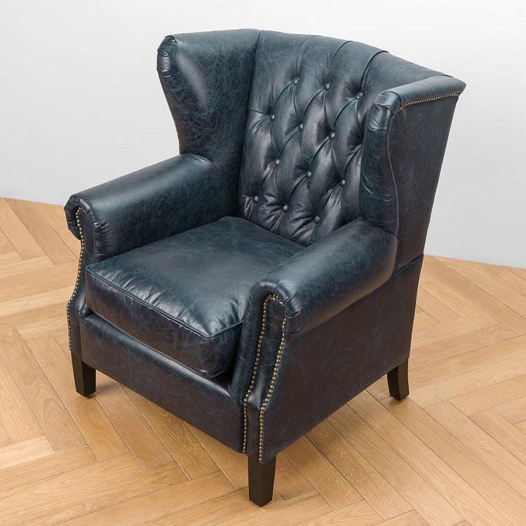 Кресло Парламент, чёрные ножки Parlament Armchair, Black Wood D