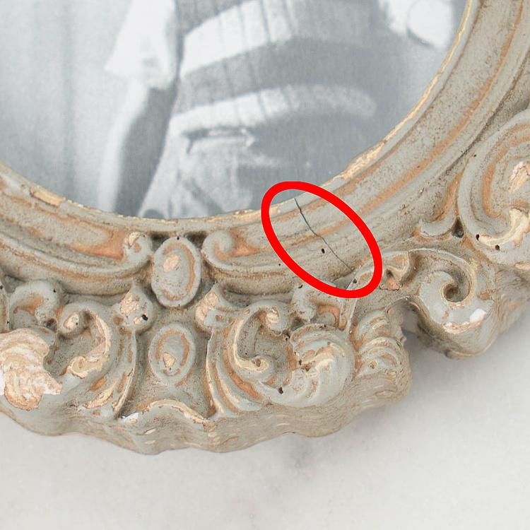 Рамка для фото в стиле Рококо на магнитах дисконт1 Rococo Photo Frame With Magnet discount1