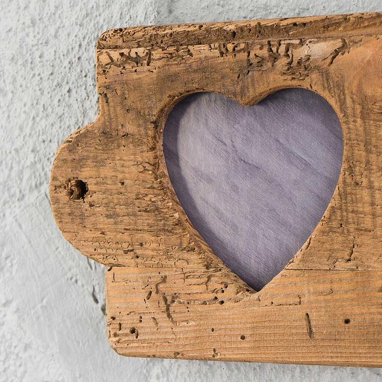 Деревянная рамка для трёх фотографий Horizontal Wooden Photo Frame