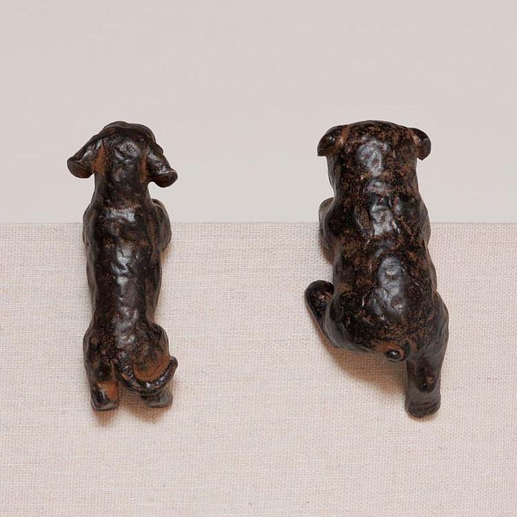 Набор из 2-х статуэток Set Of 2 Hanging Dogs Deco - ракурс 3