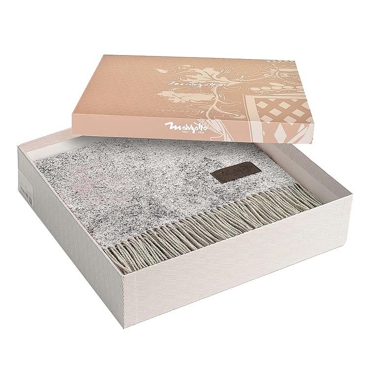 Бледно-фиолетовый хлопковый плед Сорапис, 130x180 см Sorapis Plaid Violet 130x180 cm