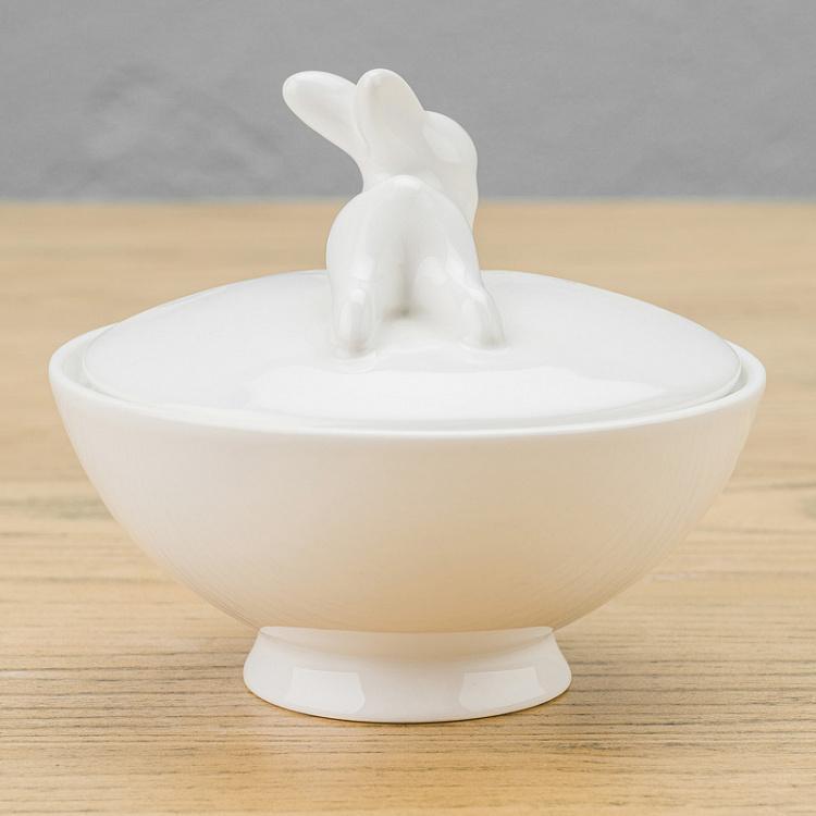 Пиала с крышкой Кролик-мечтатель Rabbit Dreamer Bowl With Lid