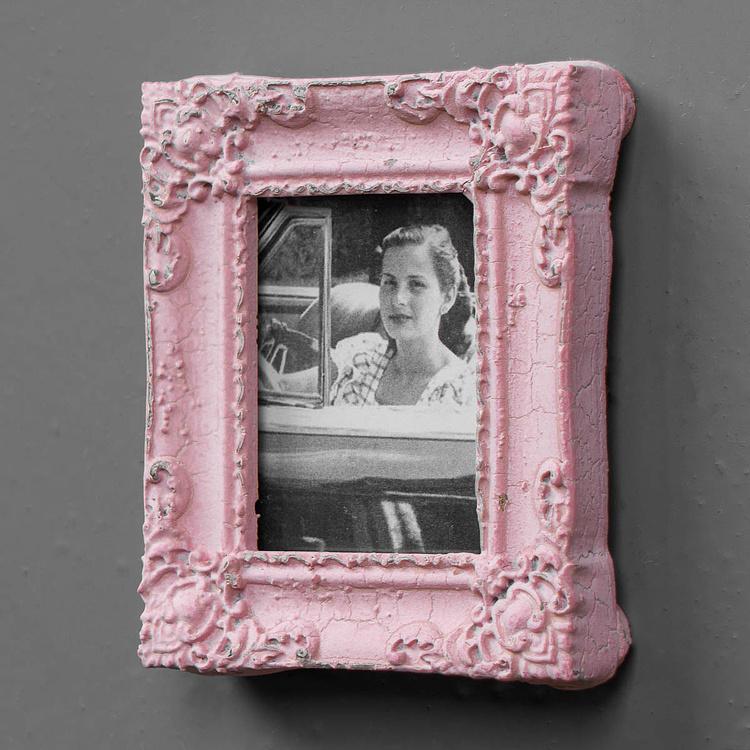 Рамка для фото Женственность на магнитах Lady Photo Frame With Magnet Pink