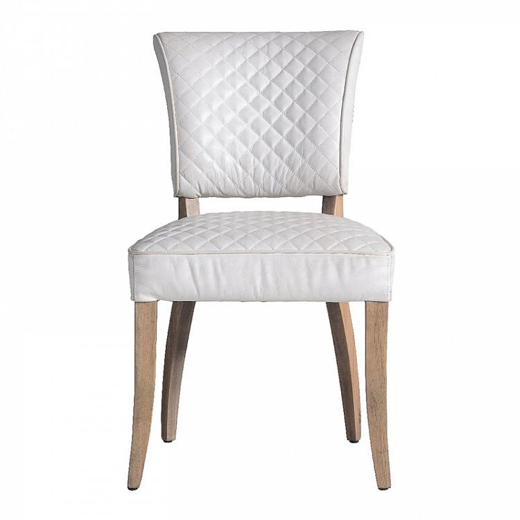 Стёганый стул Мими, светлые ножки Mimi Quilt Dining Chair, Weathered Wood