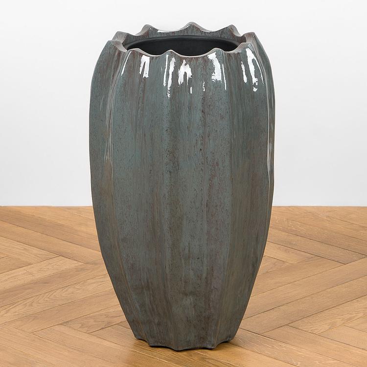 Кашпо Effectory Aura Vase Pot Emerald Small